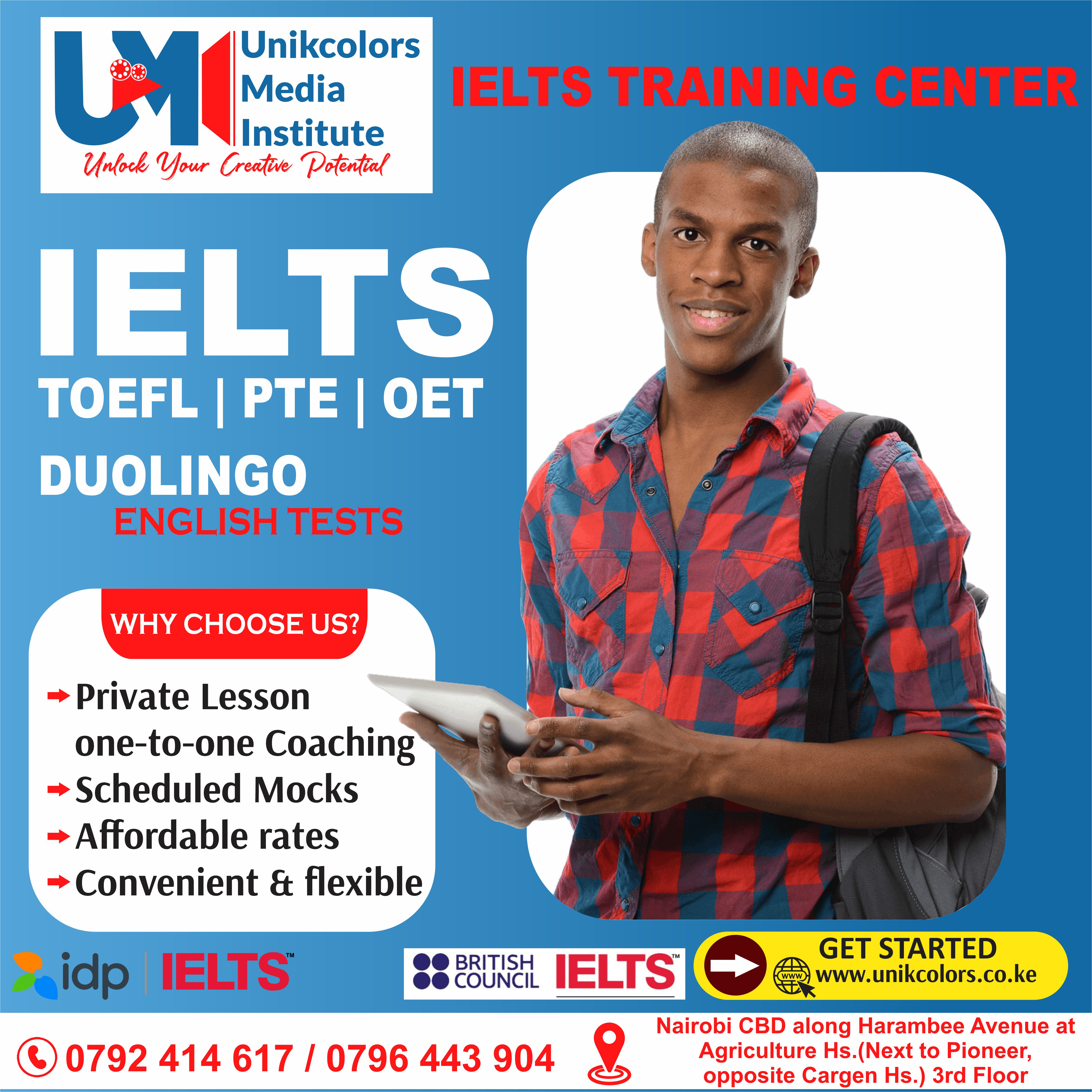 IELTS TRAINING CENTER. Where can I train for IELTS?